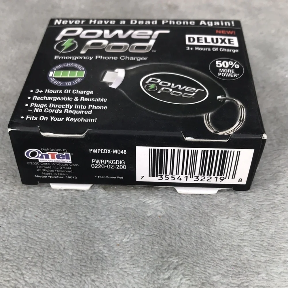 Power pod Android charging key chain as seen on tv